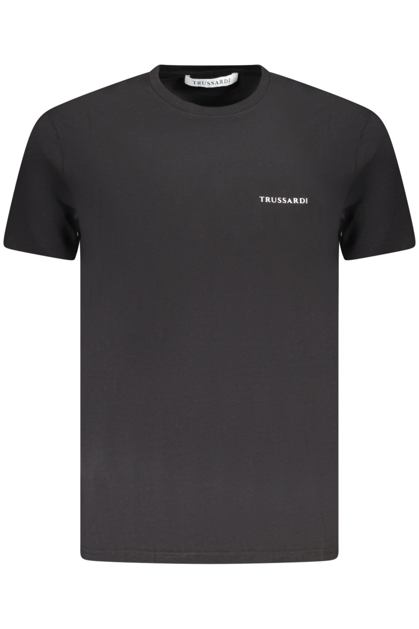 TRUSSARDI T-SHIRT MANICHE CORTE UOMO NERO - Grandi Firme Lab
