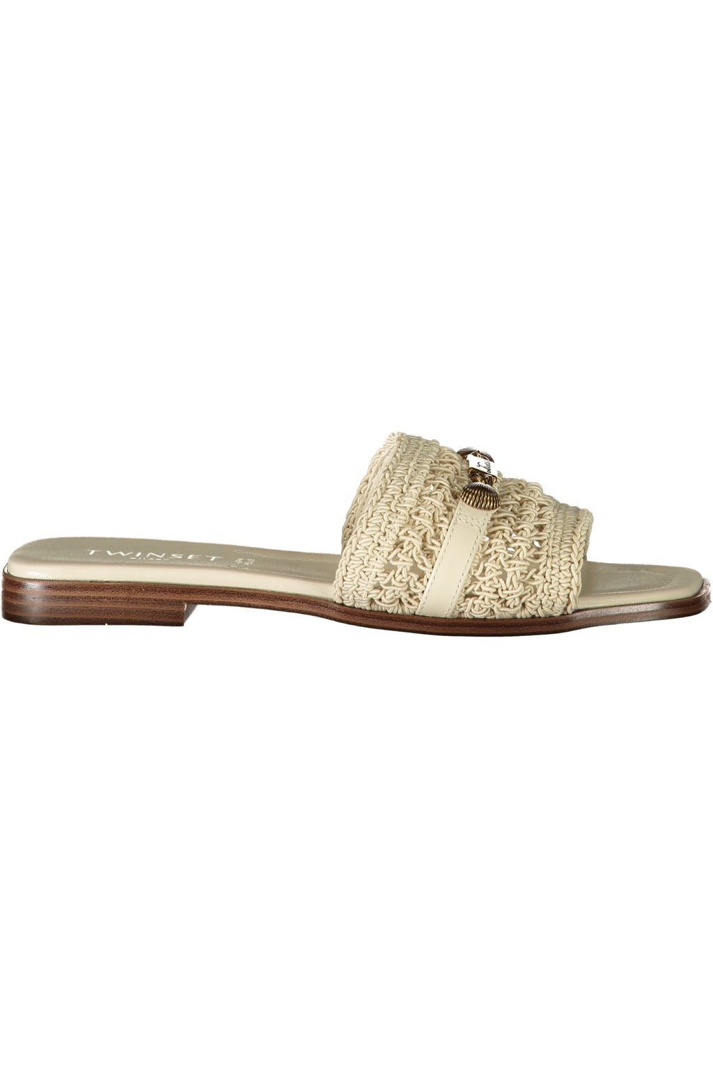 TWINSET CALZATURA SANDALO DONNA BEIGE - Grandi Firme Lab