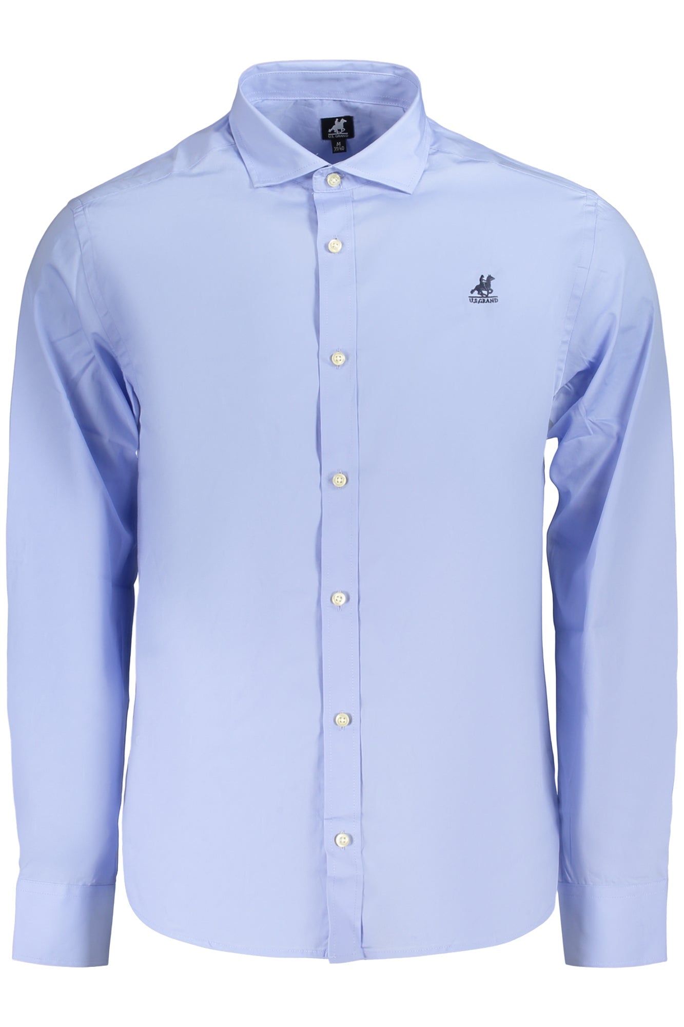 U.S. GRAND CAMICIA MANICHE LUNGHE UOMO AZZURRO - Grandi Firme Lab