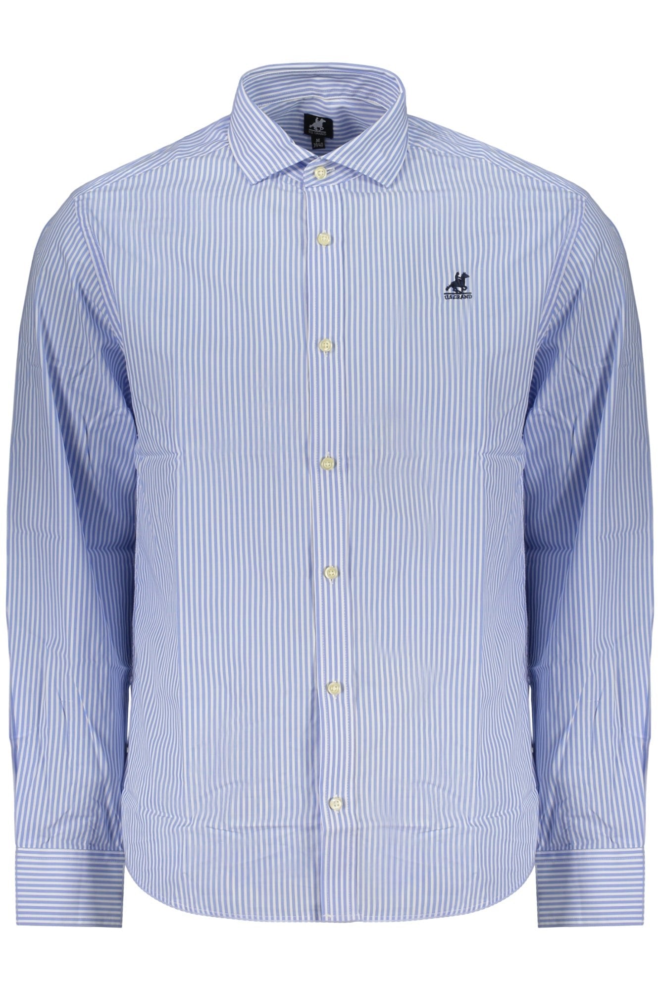 U.S. GRAND CAMICIA MANICHE LUNGHE UOMO AZZURRO - Grandi Firme Lab