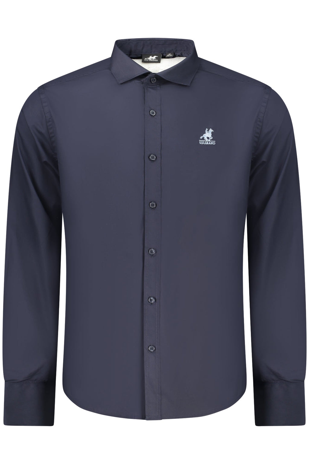 U.S. GRAND CAMICIA MANICHE LUNGHE UOMO BLU - Grandi Firme Lab