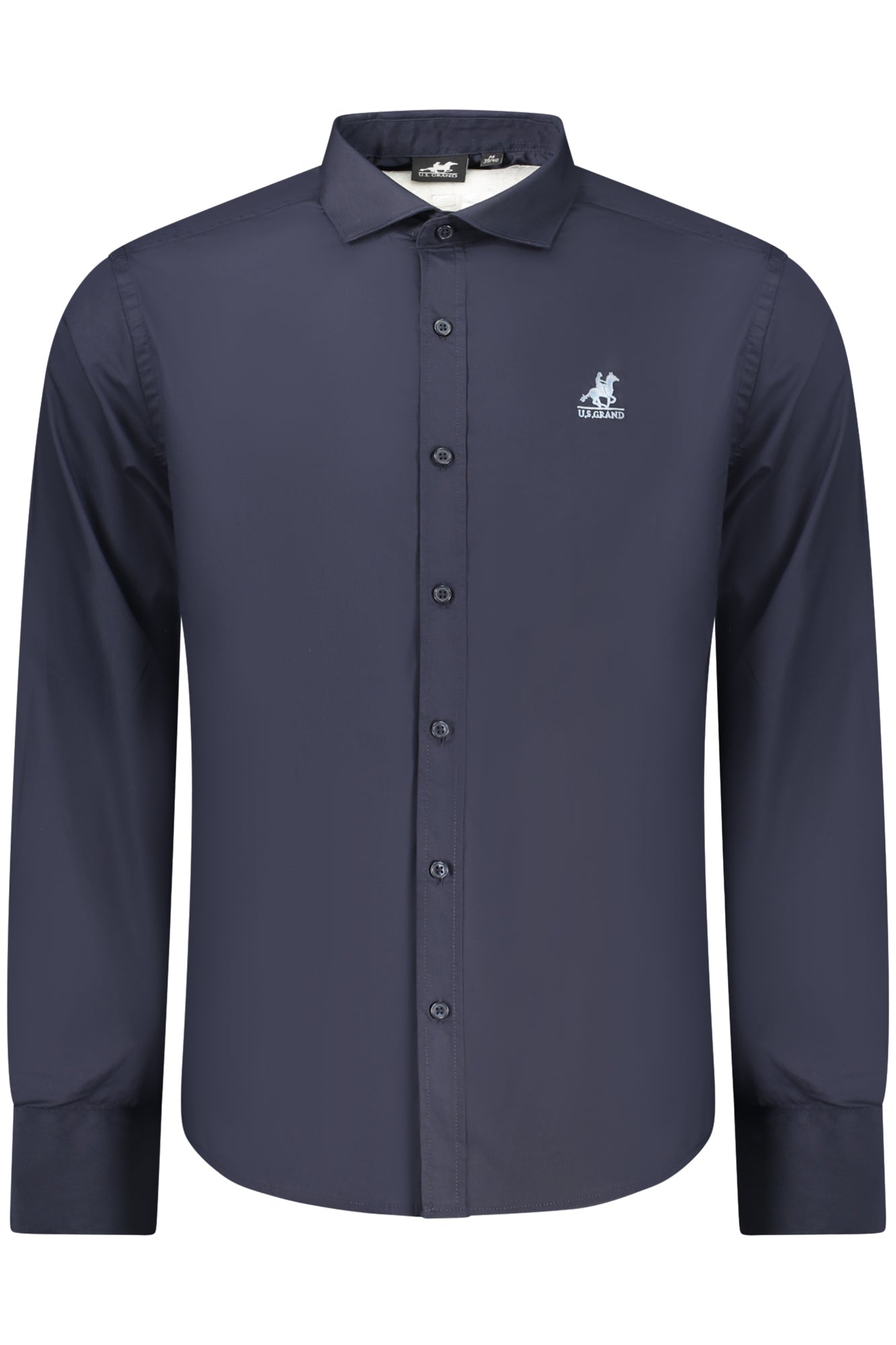 U.S. GRAND CAMICIA MANICHE LUNGHE UOMO BLU - Grandi Firme Lab