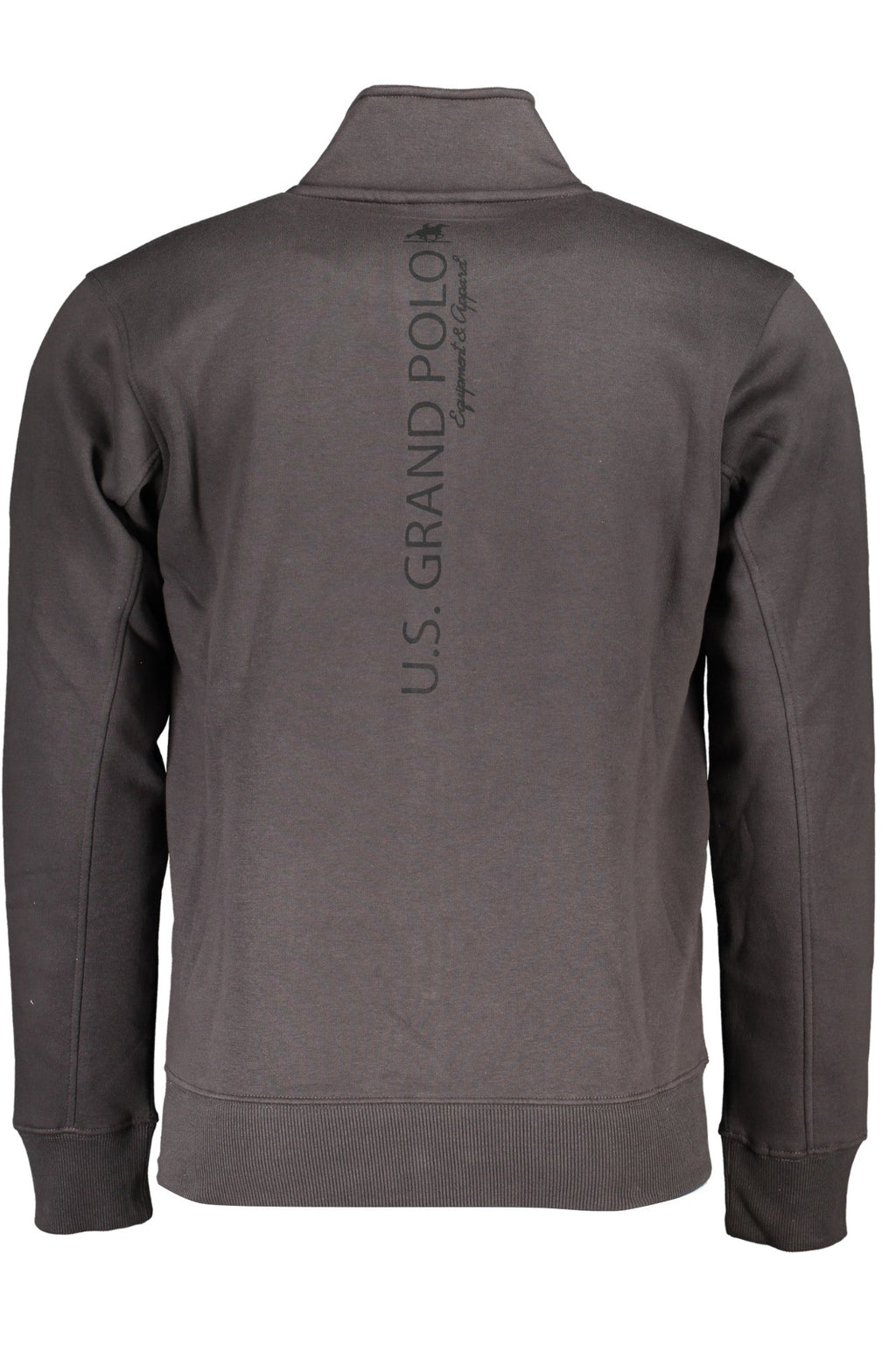 U.S. GRAND FELPA CON ZIP UOMO GRIGIO - Grandi Firme Lab