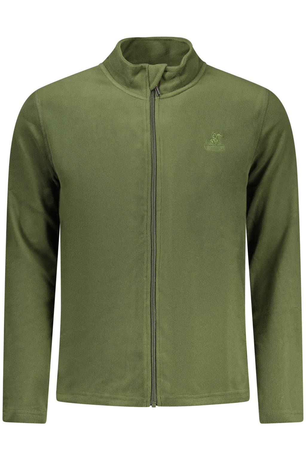 U.S. GRAND FELPA CON ZIP UOMO VERDE - Grandi Firme Lab
