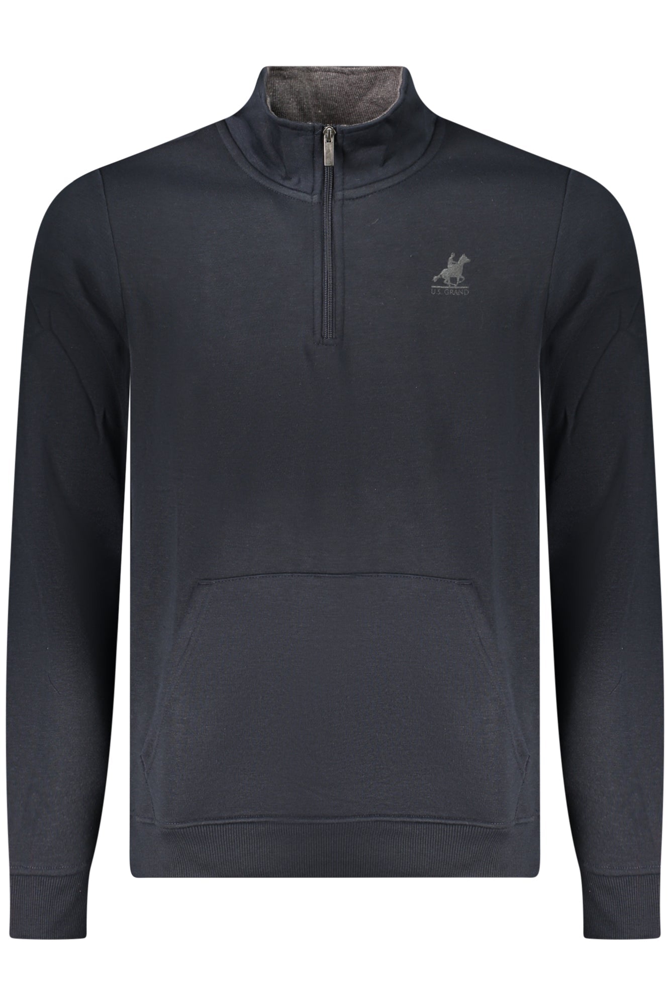 U.S. GRAND FELPA SENZA ZIP UOMO BLU - Grandi Firme Lab