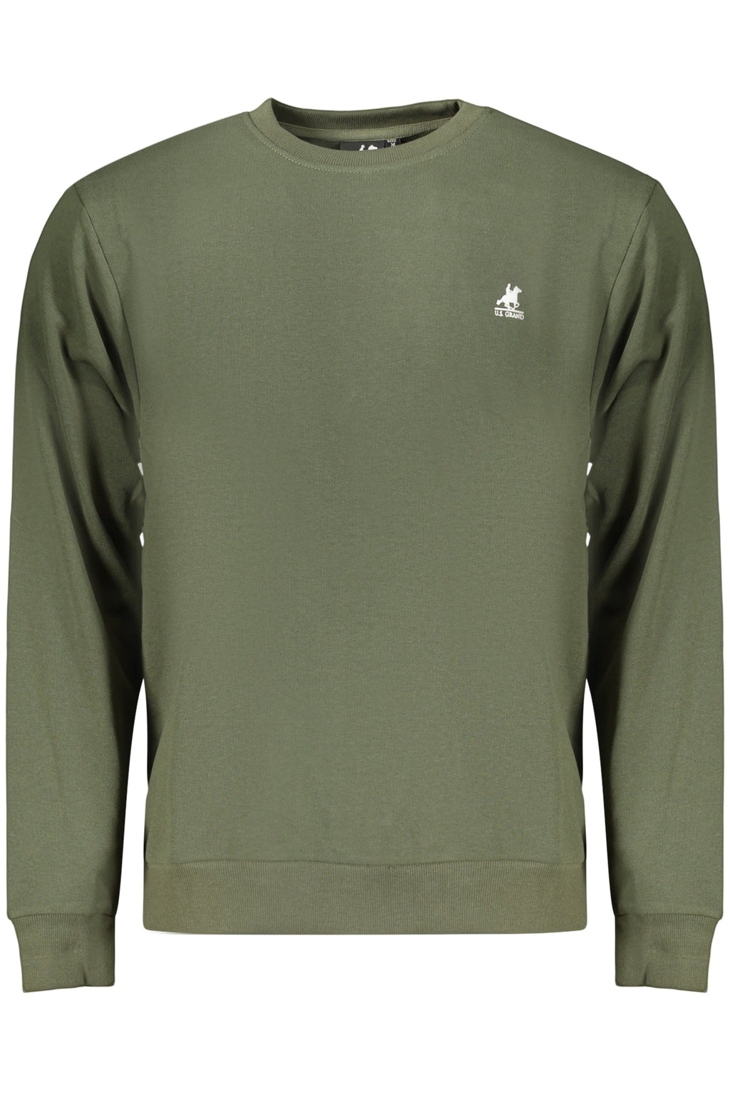 U.S. GRAND FELPA SENZA ZIP UOMO VERDE - Grandi Firme Lab