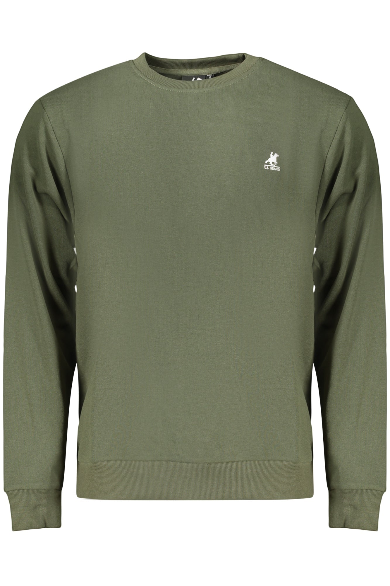 U.S. GRAND FELPA SENZA ZIP UOMO VERDE - Grandi Firme Lab