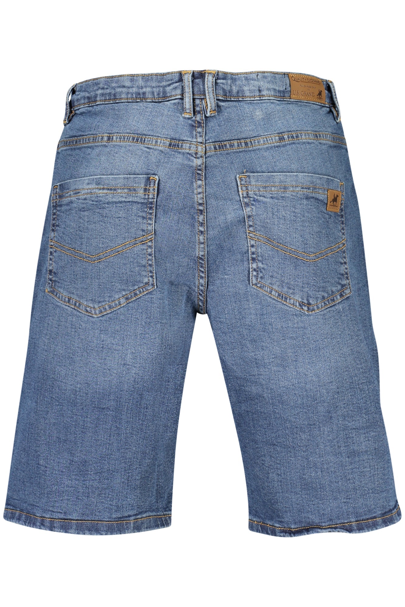 U.S. GRAND JEANS SHORT UOMO BLU - Grandi Firme Lab
