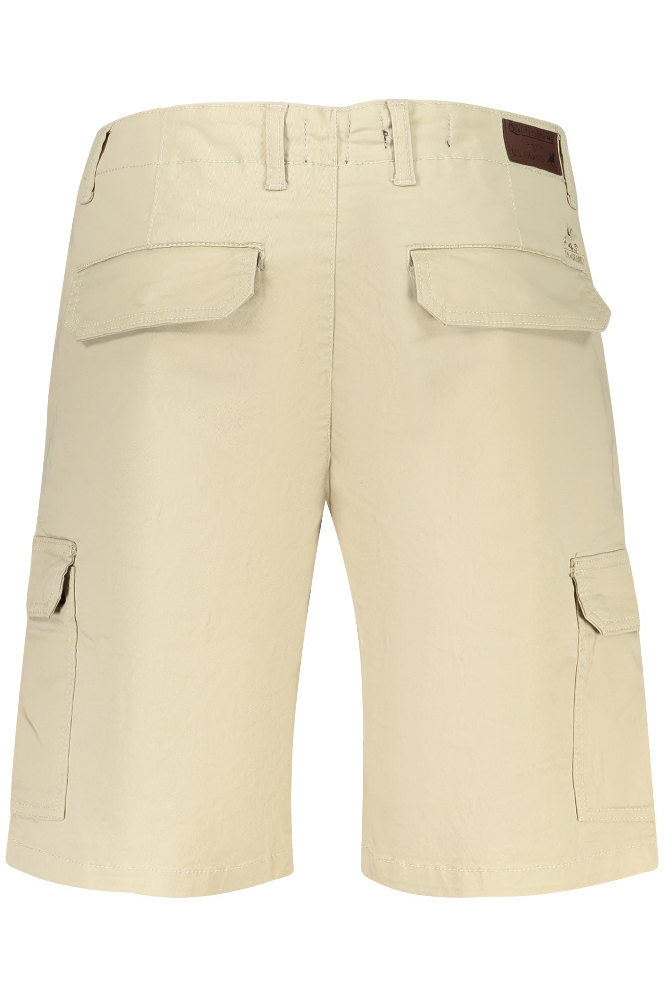 U.S. GRAND PANTALONE SHORT UOMO BEIGE - Grandi Firme Lab