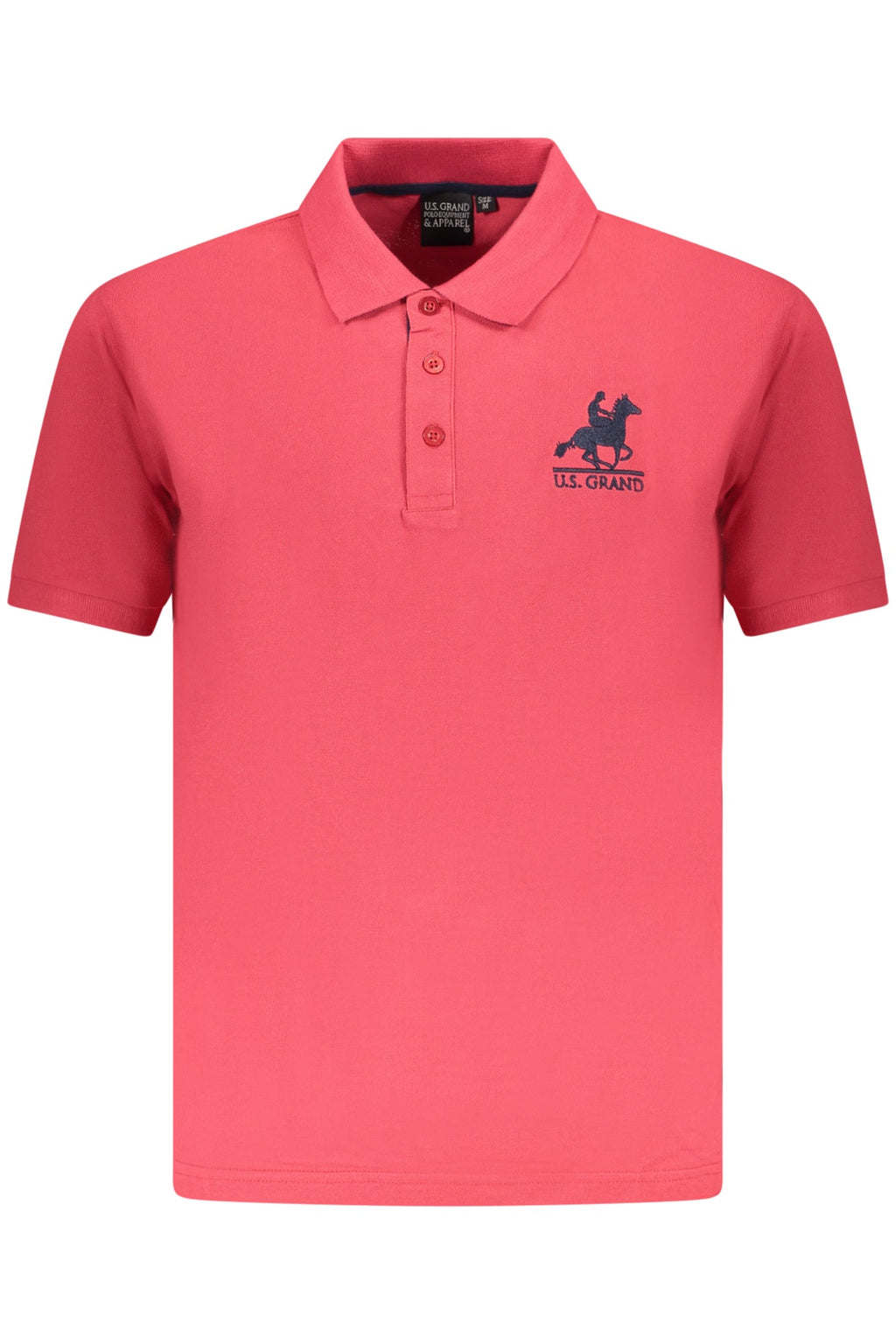 U.S. GRAND POLO MANICHE CORTE UOMO ROSSO - Grandi Firme Lab