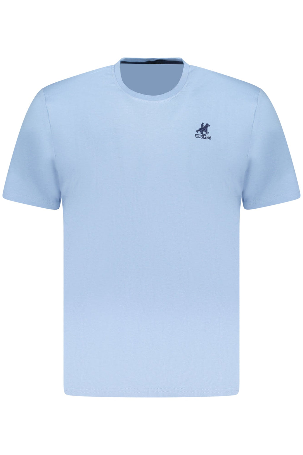 U.S. GRAND T-SHIRT MANICHE CORTE UOMO AZZURRO - Grandi Firme Lab