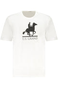 U.S. GRAND T-SHIRT MANICHE CORTE UOMO BIANCO - Grandi Firme Lab