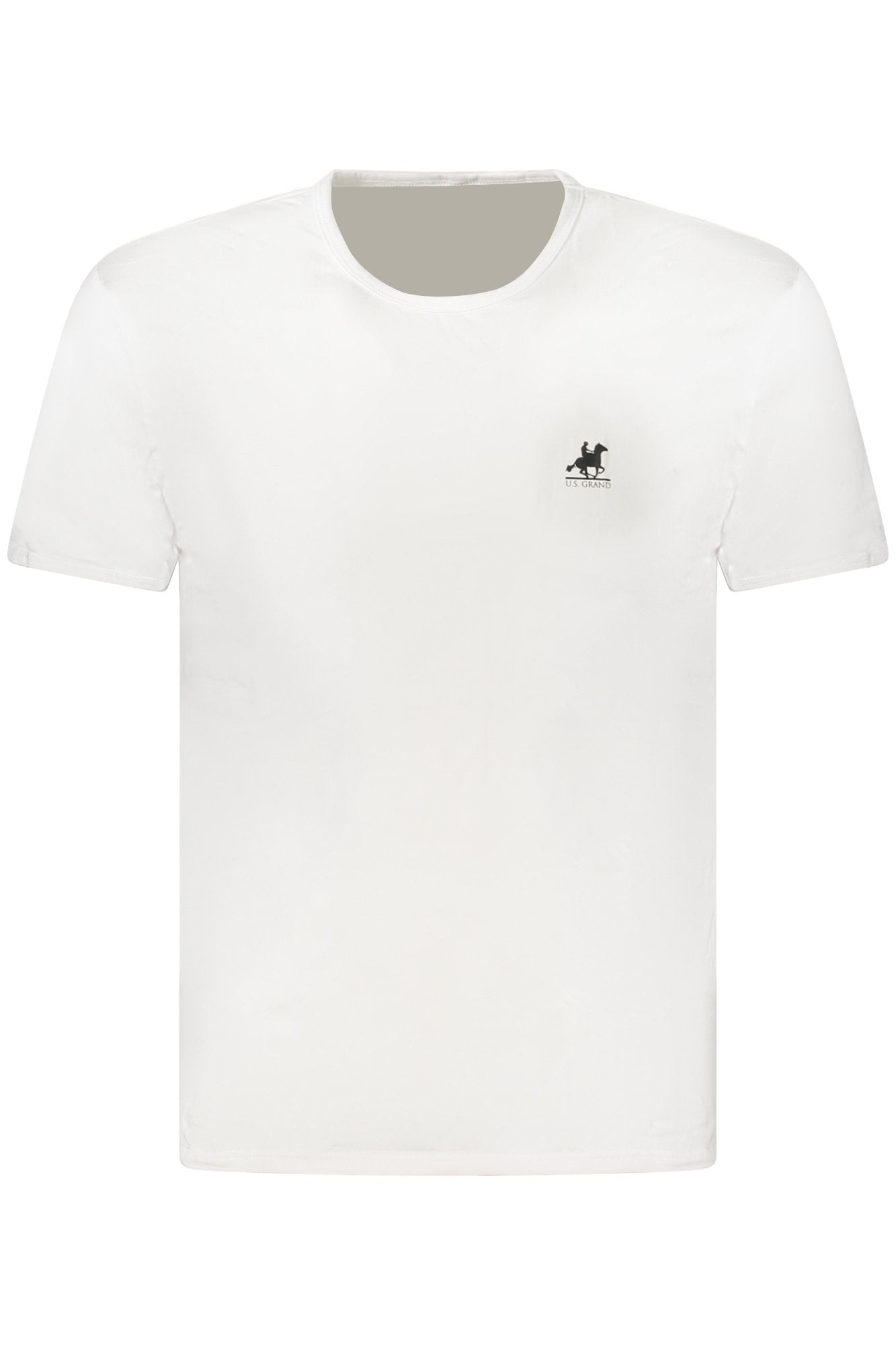 U.S. GRAND T-SHIRT MANICHE CORTE UOMO BIANCO - Grandi Firme Lab