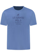 U.S. GRAND T-SHIRT MANICHE CORTE UOMO BLU - Grandi Firme Lab
