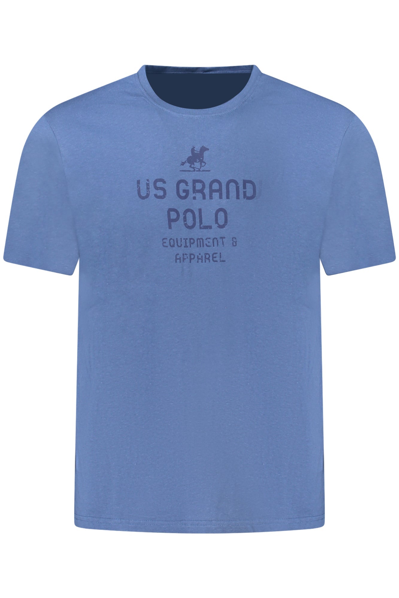 U.S. GRAND T-SHIRT MANICHE CORTE UOMO BLU - Grandi Firme Lab