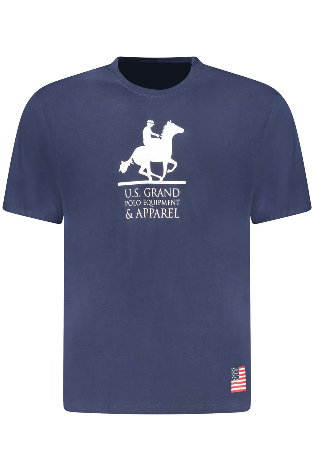 U.S. GRAND T-SHIRT MANICHE CORTE UOMO BLU - Grandi Firme Lab