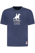 U.S. GRAND T-SHIRT MANICHE CORTE UOMO BLU - Grandi Firme Lab