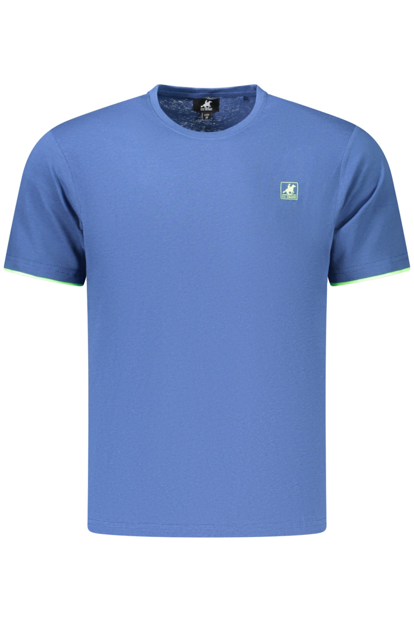U.S. GRAND T-SHIRT MANICHE CORTE UOMO BLU - Grandi Firme Lab