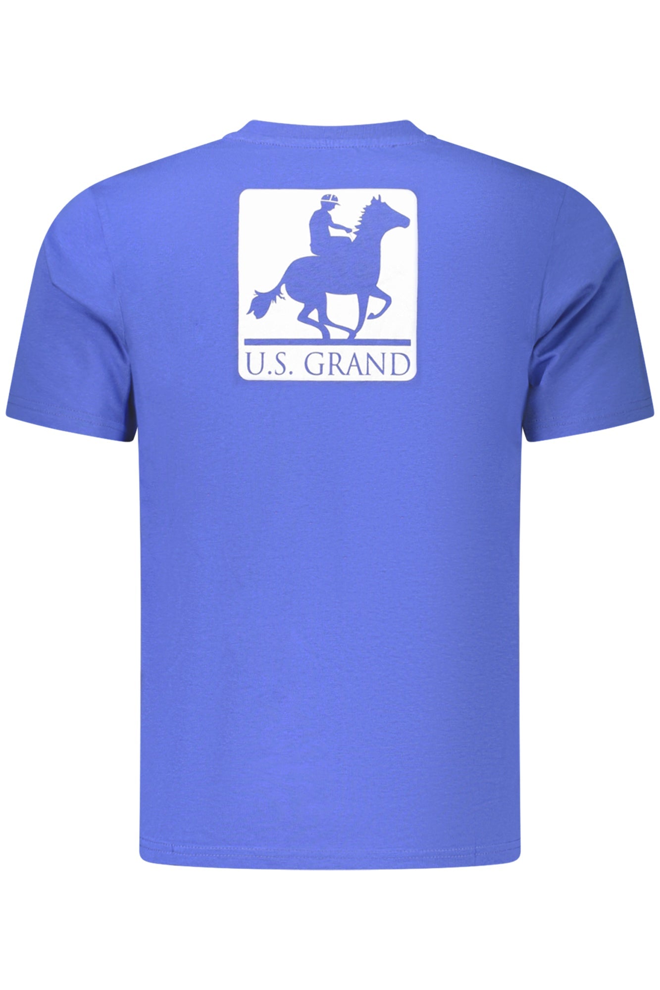 U.S. GRAND T-SHIRT MANICHE CORTE UOMO BLU - Grandi Firme Lab