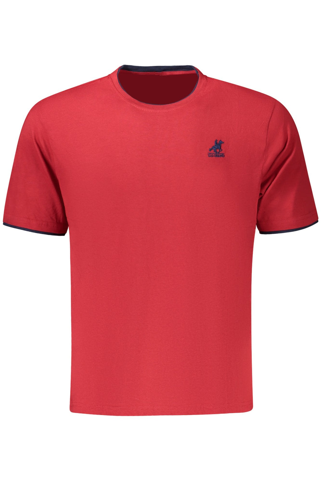 U.S. GRAND T-SHIRT MANICHE CORTE UOMO ROSSO - Grandi Firme Lab