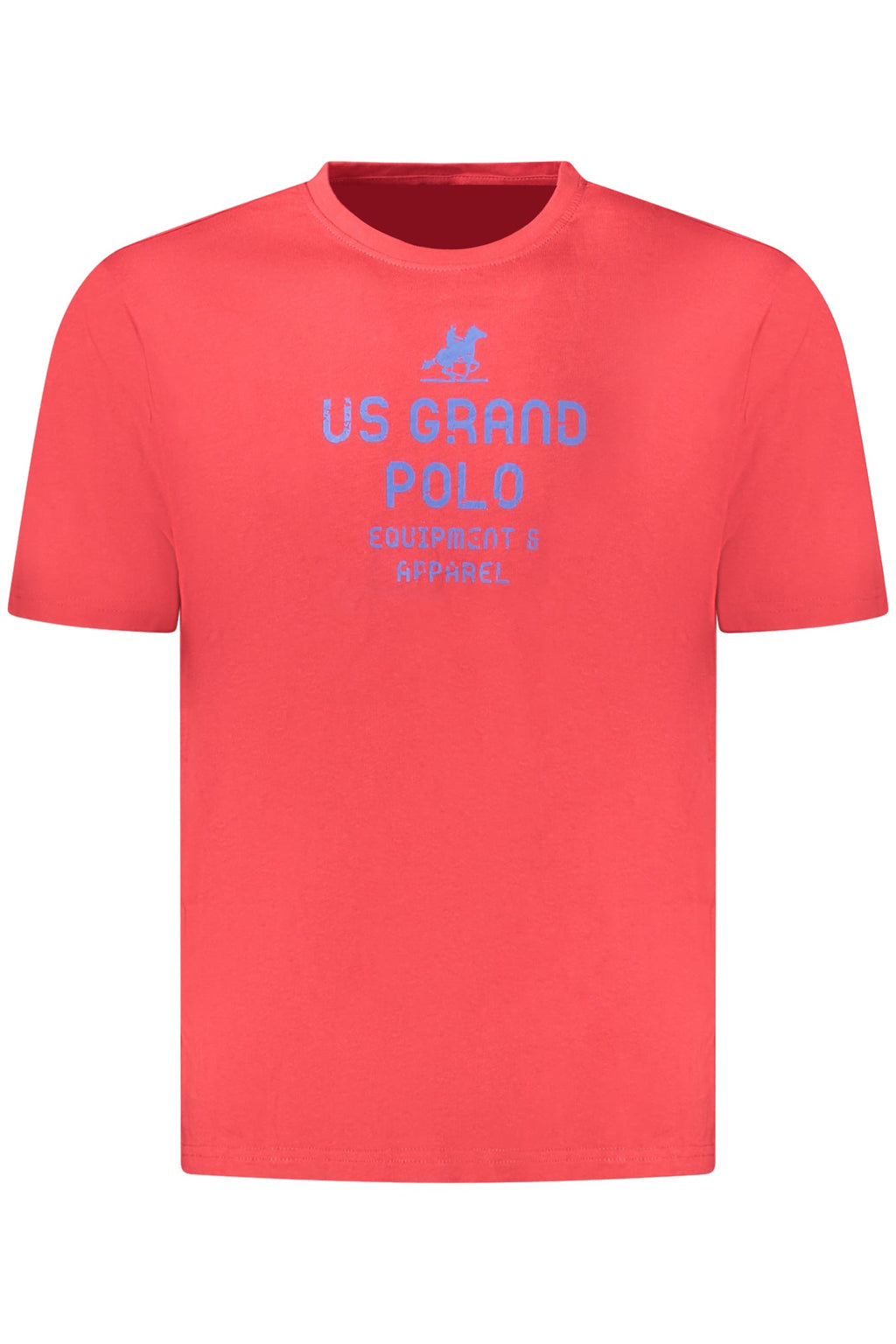 U.S. GRAND T-SHIRT MANICHE CORTE UOMO ROSSO - Grandi Firme Lab