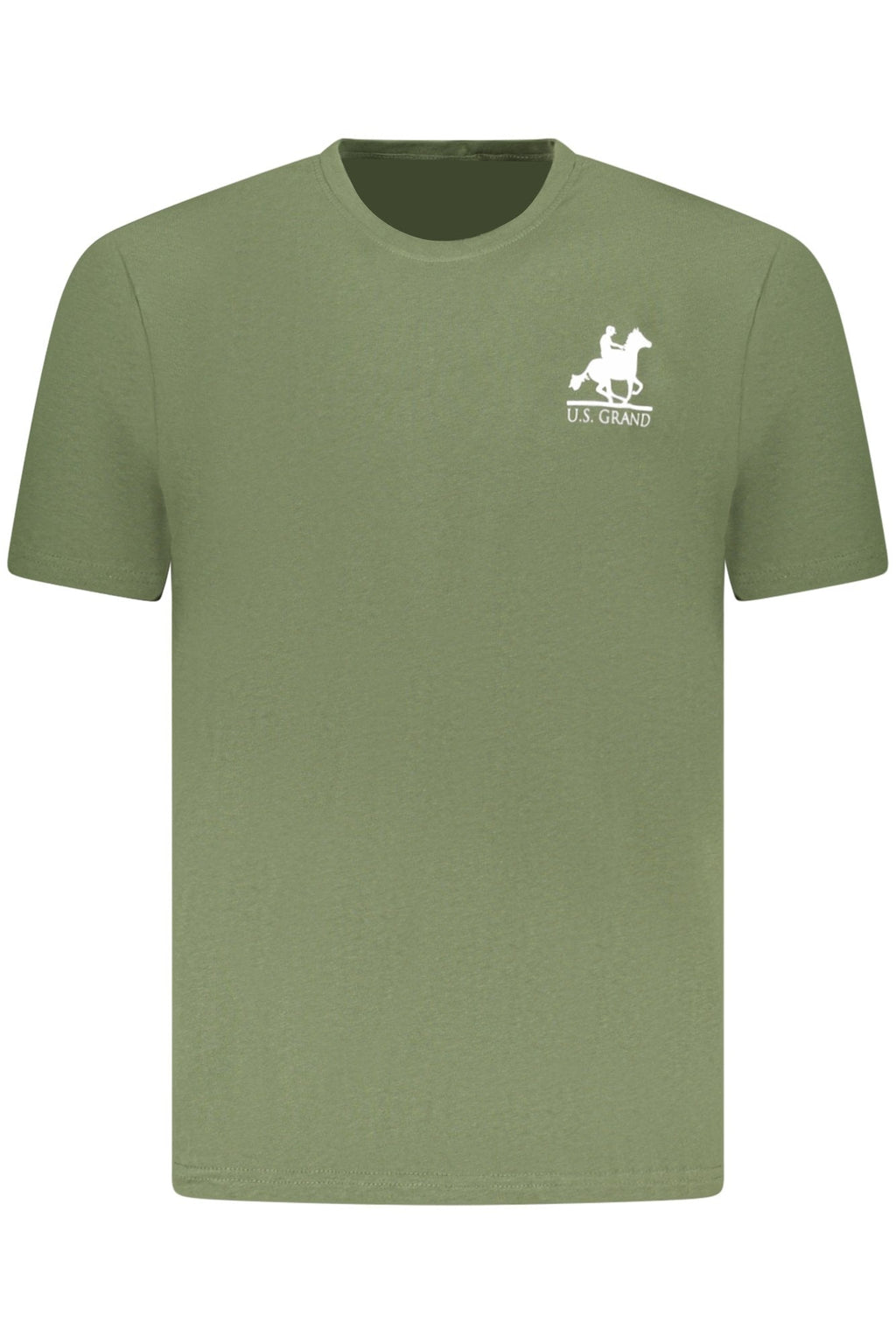 U.S. GRAND T-SHIRT MANICHE CORTE UOMO VERDE - Grandi Firme Lab