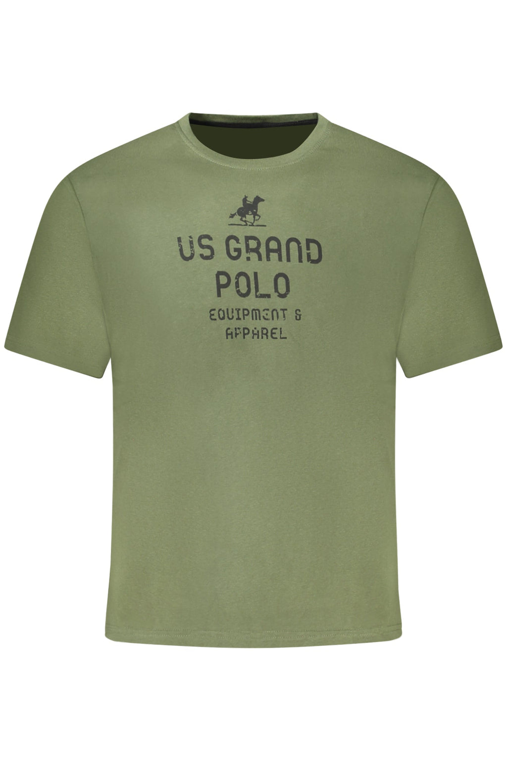 U.S. GRAND T-SHIRT MANICHE CORTE UOMO VERDE - Grandi Firme Lab