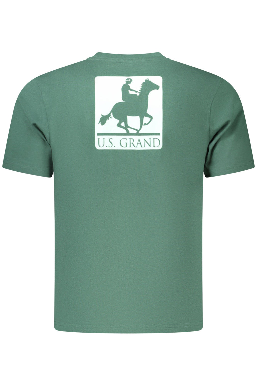U.S. GRAND T-SHIRT MANICHE CORTE UOMO VERDE - Grandi Firme Lab