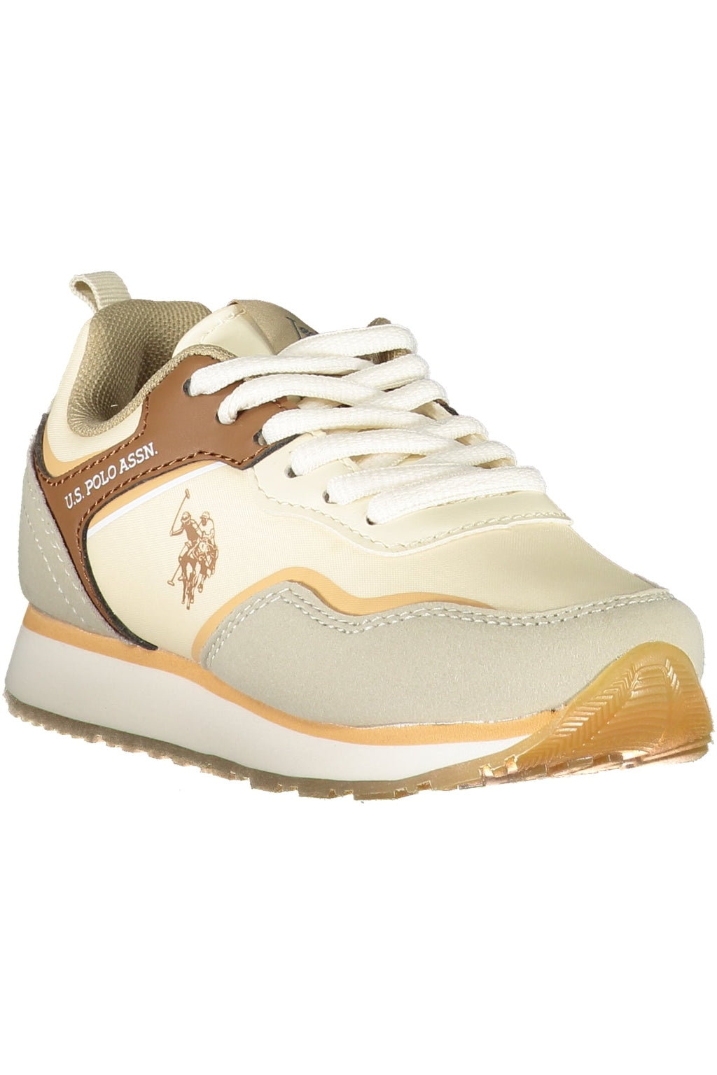 U.S. POLO ASSN. CALZATURA SPORTIVA BAMBINO BEIGE - Grandi Firme Lab