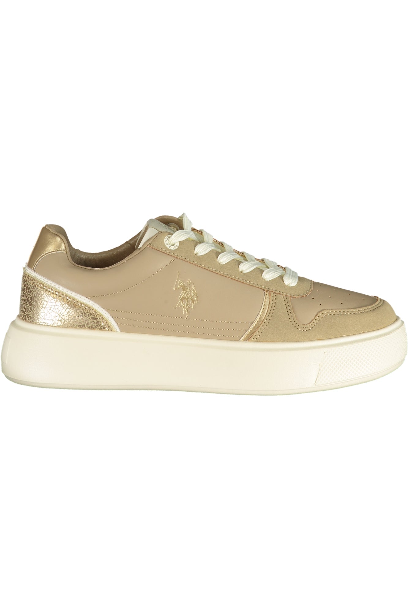 U.S. POLO ASSN. CALZATURA SPORTIVA DONNA BEIGE - Grandi Firme Lab