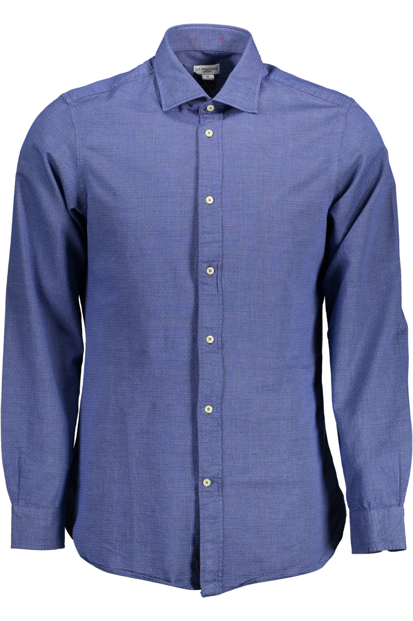 U.S. POLO ASSN. CAMICIA MANICHE LUNGHE UOMO BLU - Grandi Firme Lab
