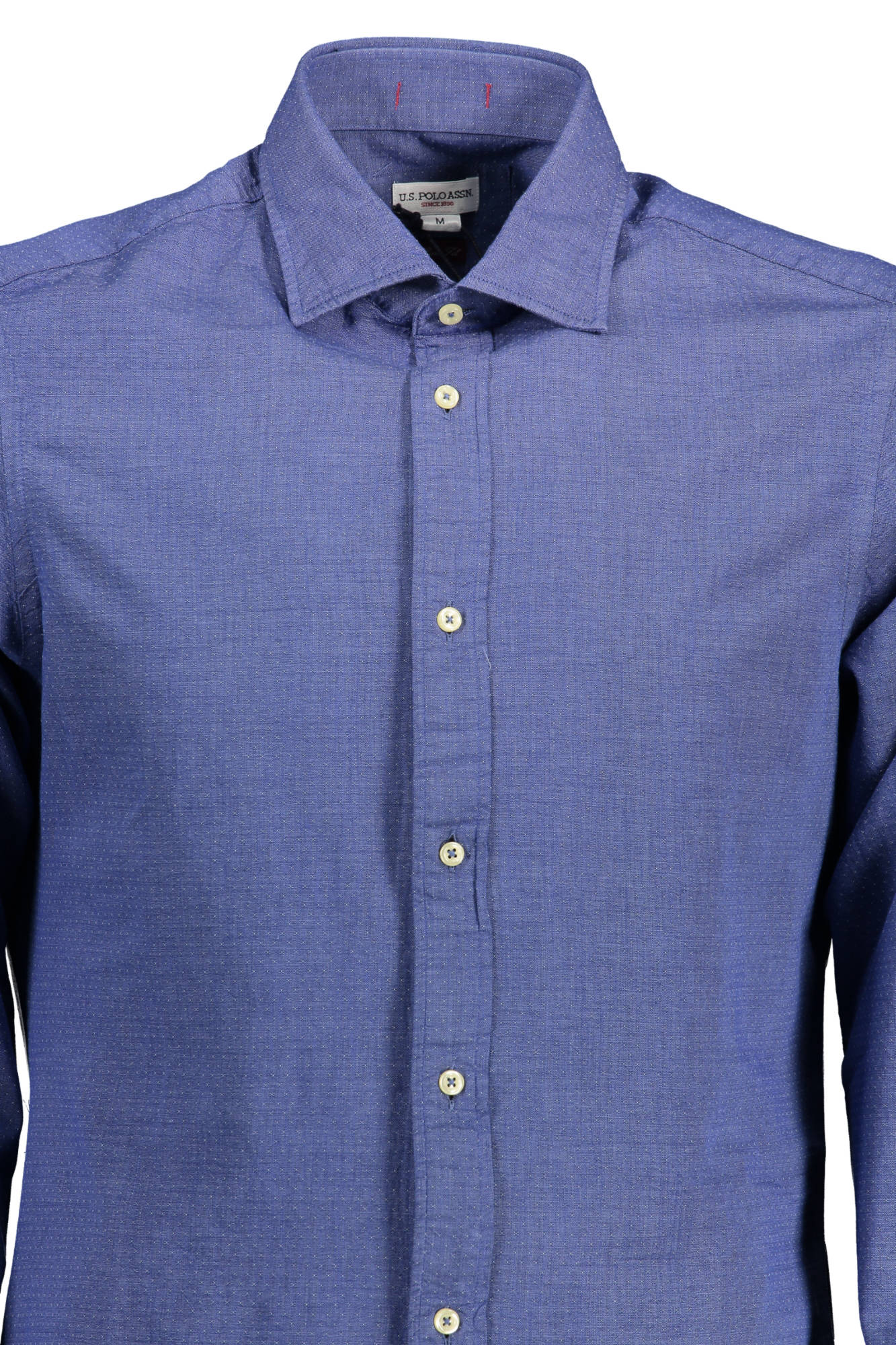 U.S. POLO ASSN. CAMICIA MANICHE LUNGHE UOMO BLU - Grandi Firme Lab