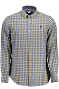 U.S. POLO ASSN. CAMICIA MANICHE LUNGHE UOMO BLU - Grandi Firme Lab