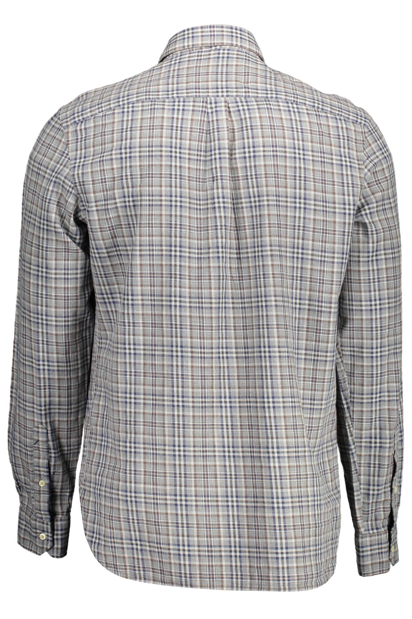 U.S. POLO ASSN. CAMICIA MANICHE LUNGHE UOMO GRIGIO - Grandi Firme Lab