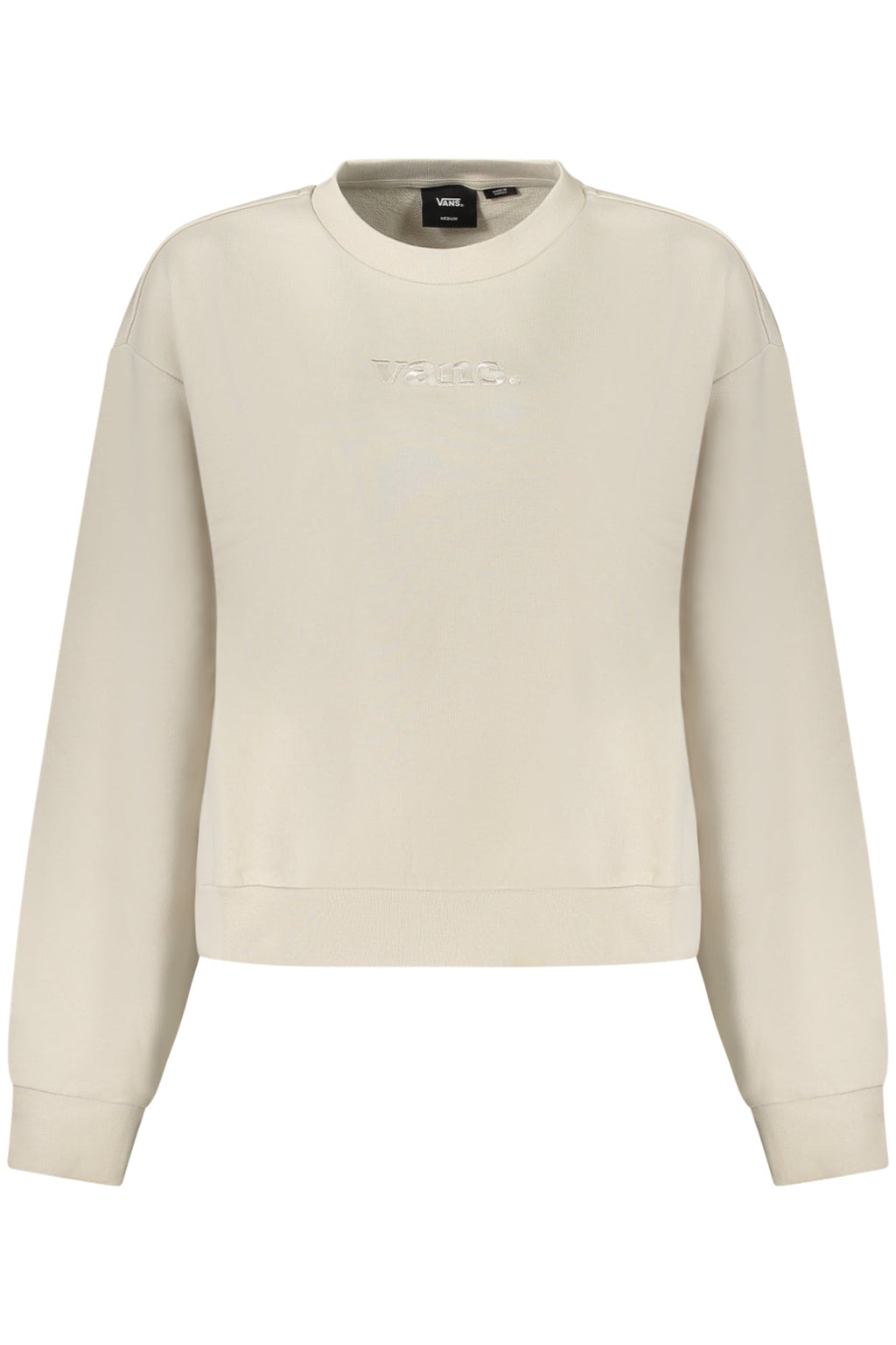 VANS FELPA SENZA ZIP DONNA BEIGE - Grandi Firme Lab